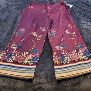 KAARI Blue Wide-Leg Pants with Piping (12)